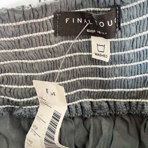 Final Touch Green Gray‎ Tank Top - Picture 7 of 7